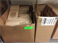 (2) Opened Boxes of Asst. Brown Paper Bags