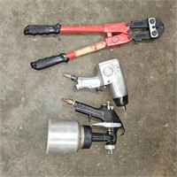 AIR TOOLS AND BOLT CUTTERS