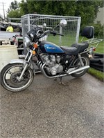 Suzuki 650 motorcycle. Has not been started in