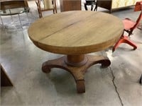 45” oak table