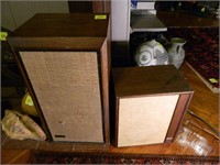 Set of KLH Speakers Plus Ampex - Working Condition