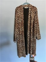 Susan Graver Leopard Dress Coat