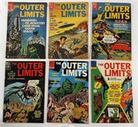 Dell The Outer Limits 6 Issue Lot 1964-1967