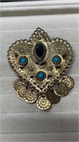 Vintage Gold Tone Brooch