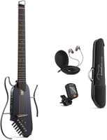 Donner HUSH-I Guitar For Travel - Maple Black
