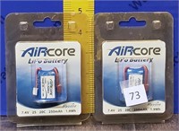 2 Aircore Lipo Batteries