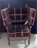 Renaissance armchair with side panels