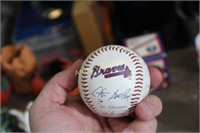 SIGNED BRAVES BASEBALL