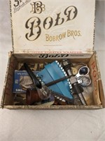 Cigar Box of Vintage Treasures