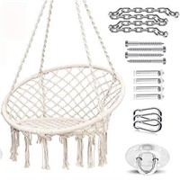 New Ohuhu Hammock Chair Macrame Hanging Chair Swin