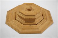 Razile Wooden Trinket Box w Tray