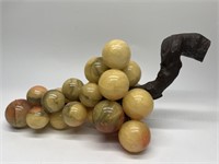 Large Mid-Century Stone Grape Bunch