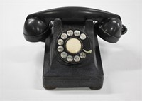 Vintage Black Rotary Telephone