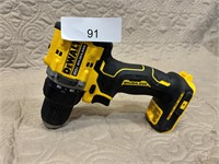 Dewalt 1/2" cordless drill driver and battery