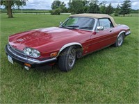 1988 Jaguar XJS Convertible, 48K, 12 cylinder