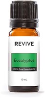 5 PK REVIVE Essential Oils EUCALYPTUS 10 ml -100%