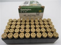 (50) Rounds of Remington 45 Auto 230 grain JHP