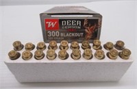 (20) Rounds of Winchester 300 Blackout 150 grain