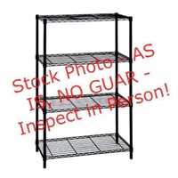 HDX Wire Storage 4 Tier Shelving Unit