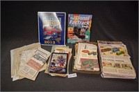 Large Box of Lionel Paper items, manuals…