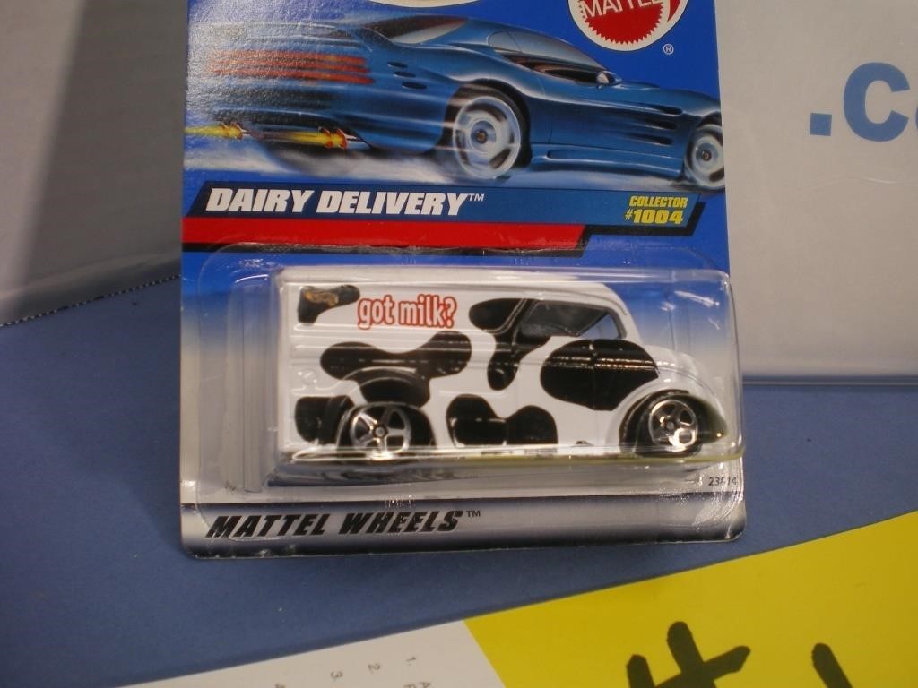 Dairy Delivery, #1004 Hot Wheels Diecast, NOS