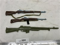 Vintage Original 1960’s GI JOE Guns, Rifles