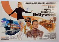 Autograph Once Upon a Time in Hollywood Poster