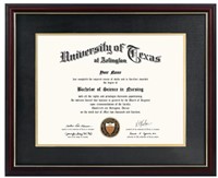 Diploma Frame. Sealed.