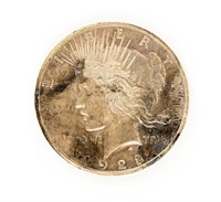 Coin 1928 Peace Silver Dollar in Fine*