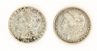 Coin 2 Morgan Silver Dollars 1902-O & 1892-S