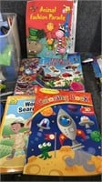 coloring books/activity books