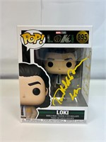 Autograph COA Loki #895 Funko Pop