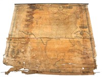 THE WASHINGTON MAP OF THE UNITED STATES 1861