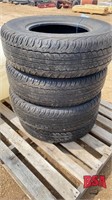 4 Dunlop P245/75R16 Tires
