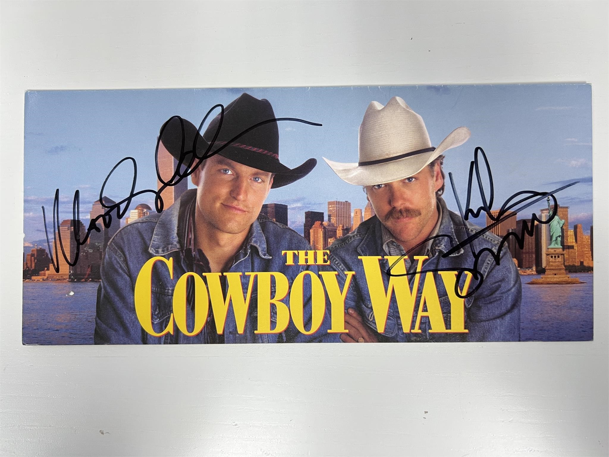 Autograph COA Cowboy Way Flyer