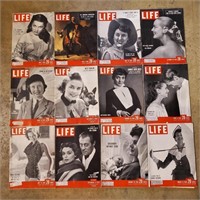12ct 1950 Life Magazines