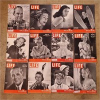 12ct 1949 Life Magazines