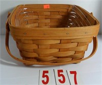Medium Square Basket With Plastic Liner