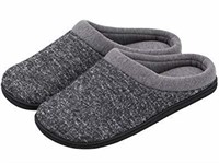 HomeTop Men's M/9-10 Comfort Winter Warm Slip On