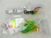 Lot of 2 Large Size Muskie Baits