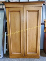 Pine Armoire (comes apart in four pieces)