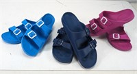 Sz 7-8 Double Buckle Slip-on Set