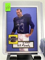 AL BUNDY FOOTBALL CARD