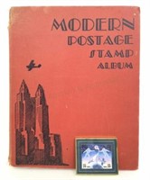 (2pc) Vintage Postage Stamp Album