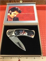 Elvis Presley Collector Knife In Box