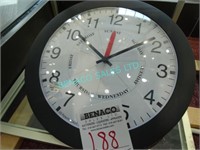 1X, DAYCLOCK  TIME/DAY WALL CLOCK