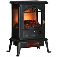 HOMCOM 23" Electric Infrared Fireplace Stove
