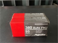 Aguila - FMJ - 50 Round Box - 380 Auto