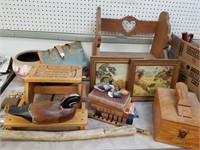 MISC. LOT OF DECORATIVE COLLECTIBLES & MORE