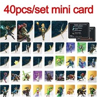 40-Pack NFC Cards Compatible Zelda Breathe of The